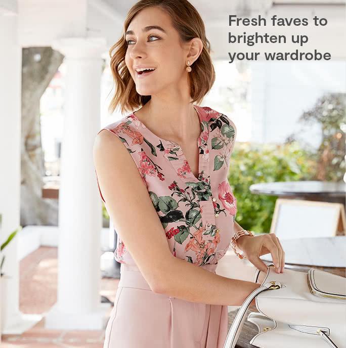 Fresh Faves to bright up your wardrobe. Shop Now
