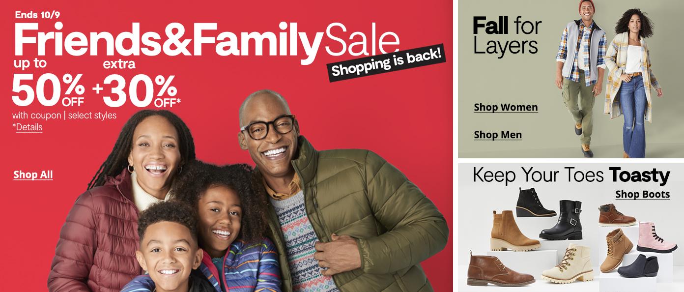 Friends & Family Sale | Fall for Layers | Keep Your Toes Toasty