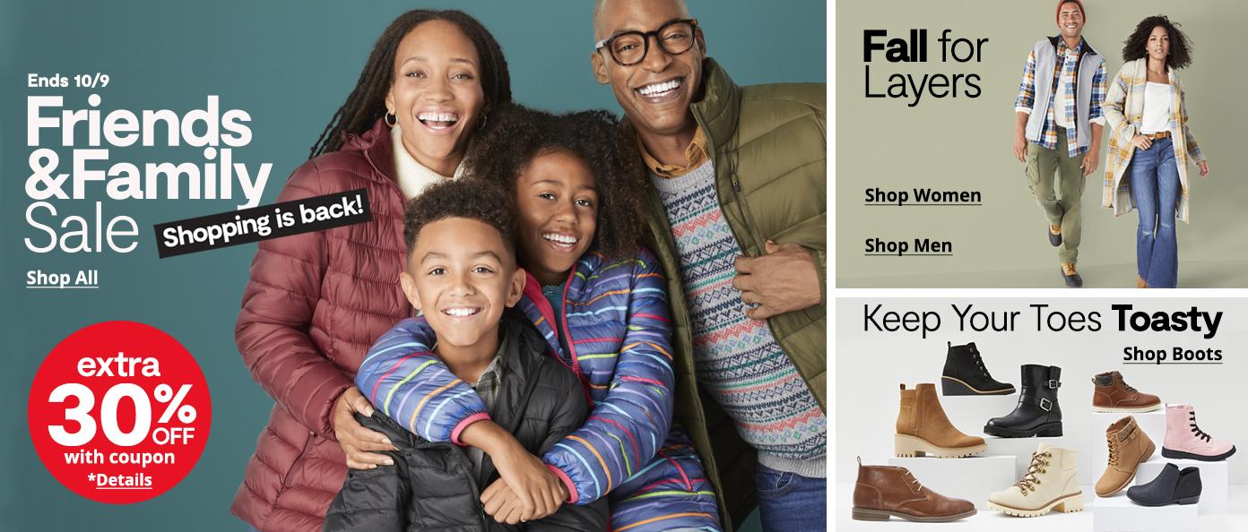 Friends & Family Sale | Fall for Layers | Keep Your Toes Toasty