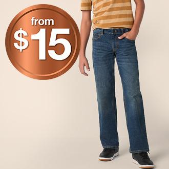 from $15