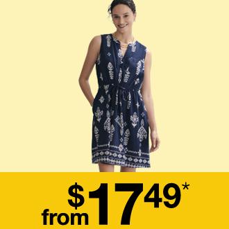 from $17.49*