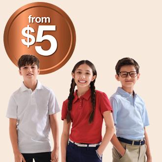 from $5