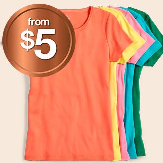 from $5