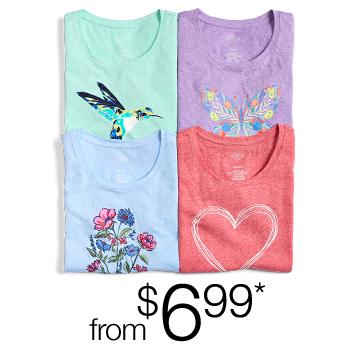 from $6.99*
