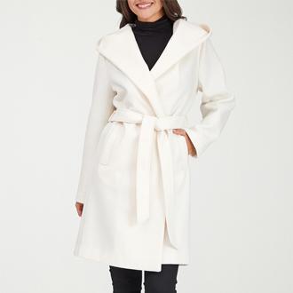 Frye and Co. Womens Belted Trench Overcoat