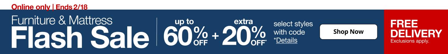 Furniture and Mattress Flash Sale