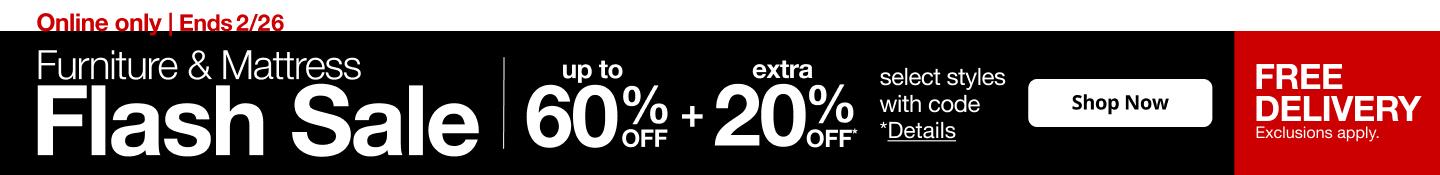 Furniture and Mattress Flash Sale