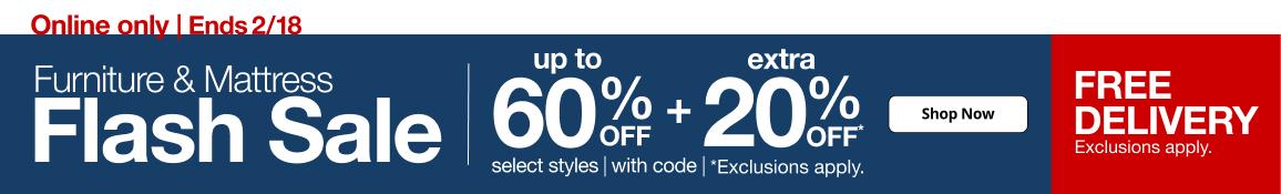 Furniture and Mattress Flash Sale