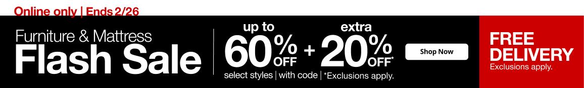Furniture and Mattress Flash Sale