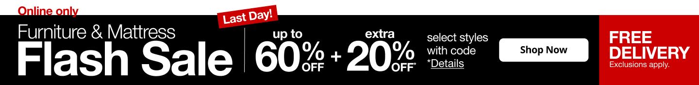 Furniture and Mattress Flash Sale