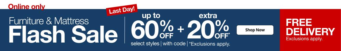 Furniture and Mattress Flash Sale