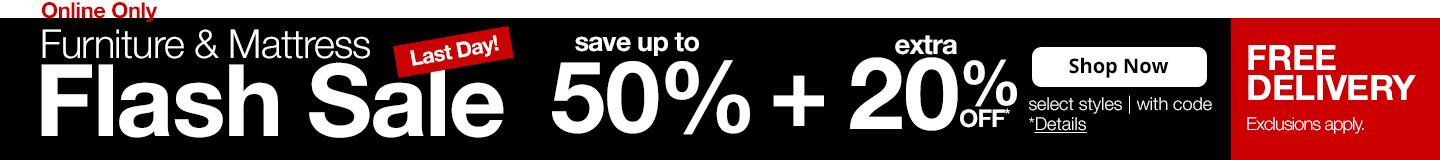 Furniture & Mattress Flash Sale