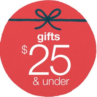 Gifts $25 and under