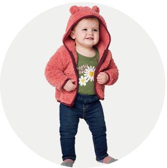 Baby Stylish Outfit - Kids Trendy Bear Graphic Sweatshirt Pullover