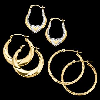 Gold Jewelry Gold Earrings Rings Chains JCPenney