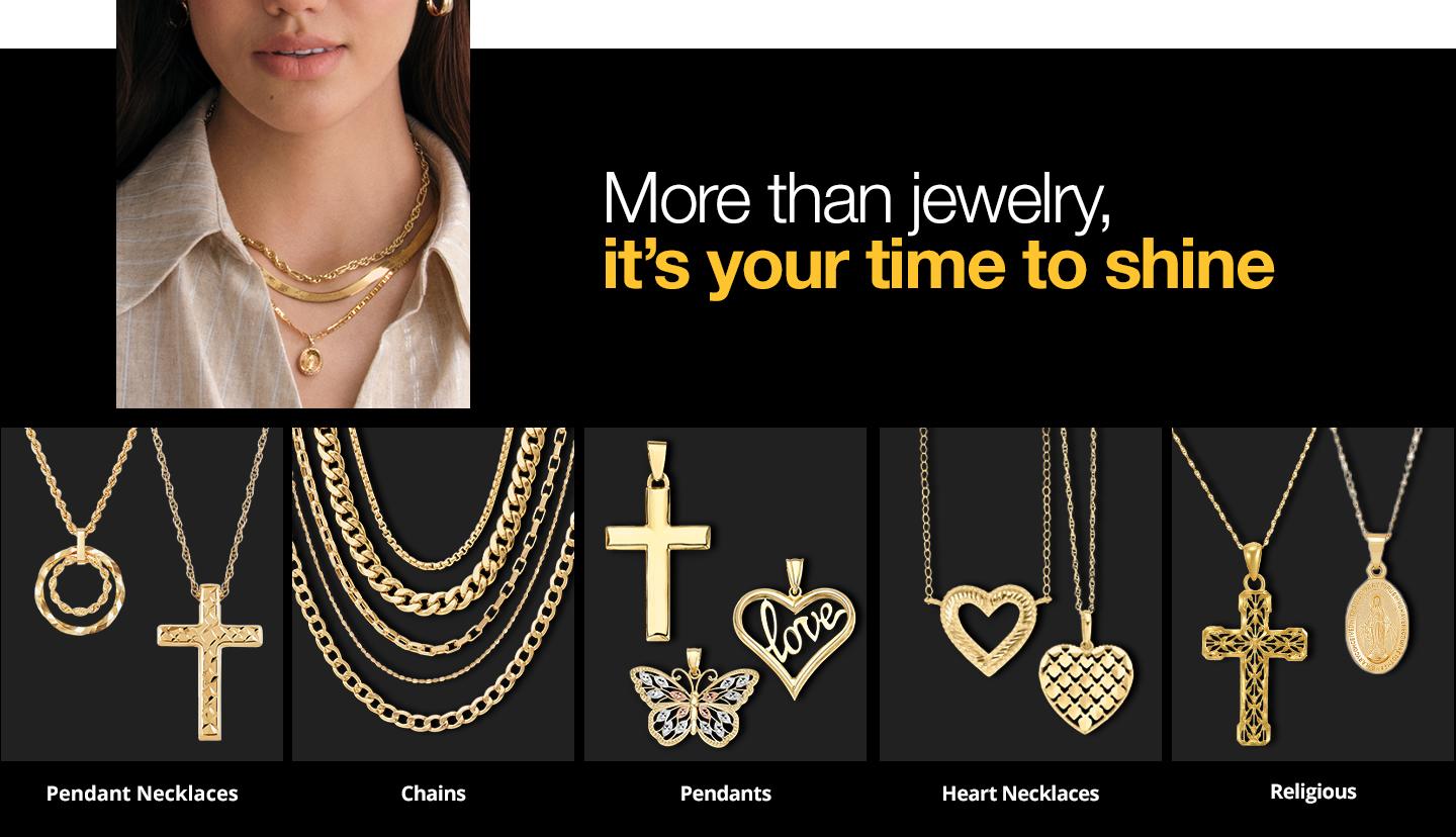 Gold Necklaces & Pendants