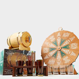 Hammer + Axe drinking games & gifts