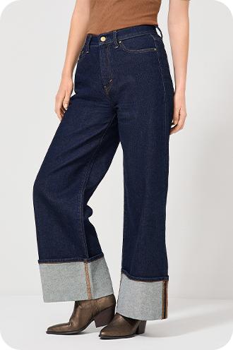 Wide Leg Jeans A.n.a for Shops JCPenney