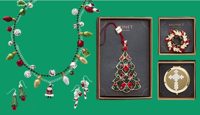 Holiday-Inspired Jewelry Add a bit of festive flare to your holiday look.