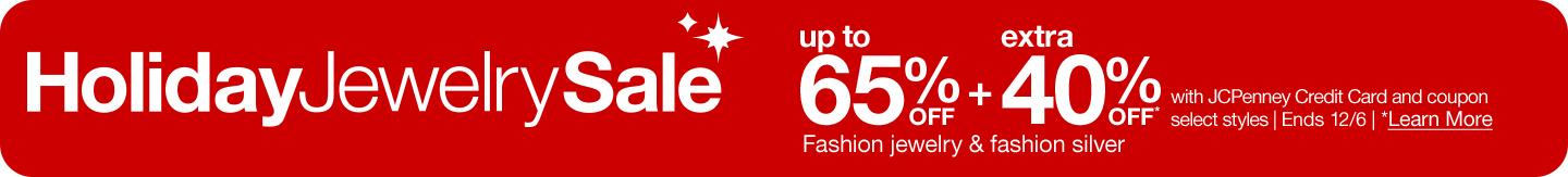 Holiday Jewelry Sale up to 65% off