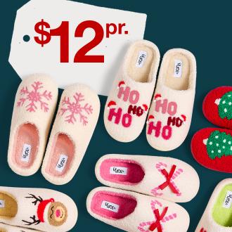 Holiday Slippers
