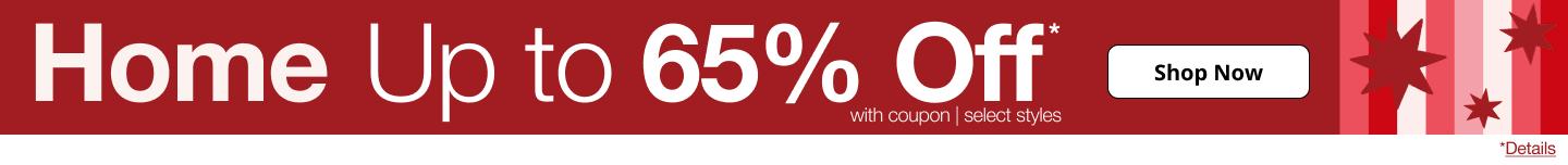 Home Up to 65% Off