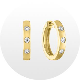 Diamond Earrings | Stud & Hoop Earrings | JCPenney