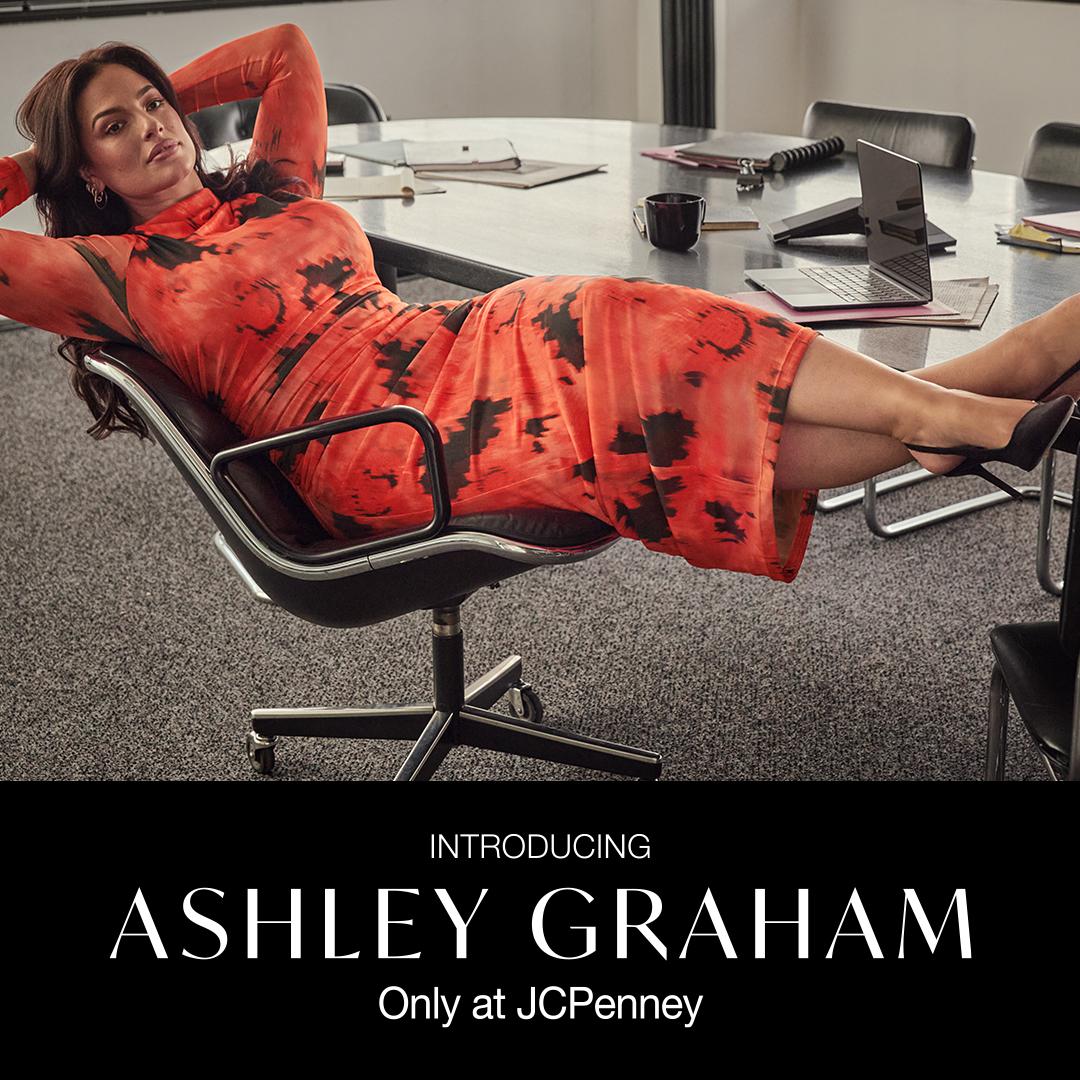 Introducing Ashley Graham. Only at JCPenney.