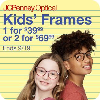 JCPenney Optical kids frames