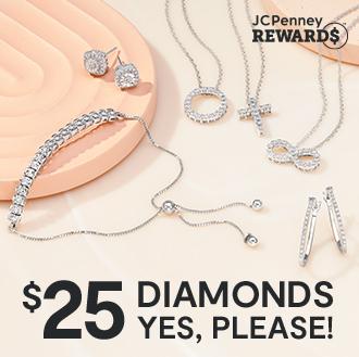 JCPenney Rewards $25 Diamonds Yes Please!