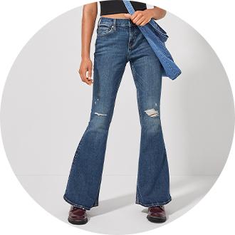 Jcpenney wide leg jeans best sale