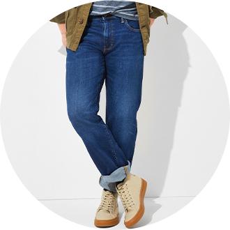 Men: Jeans, Clothing, Shoes & Bags