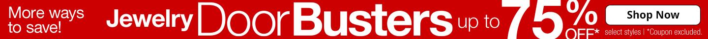 Jewelry Doorbusters. Up to 75% Off