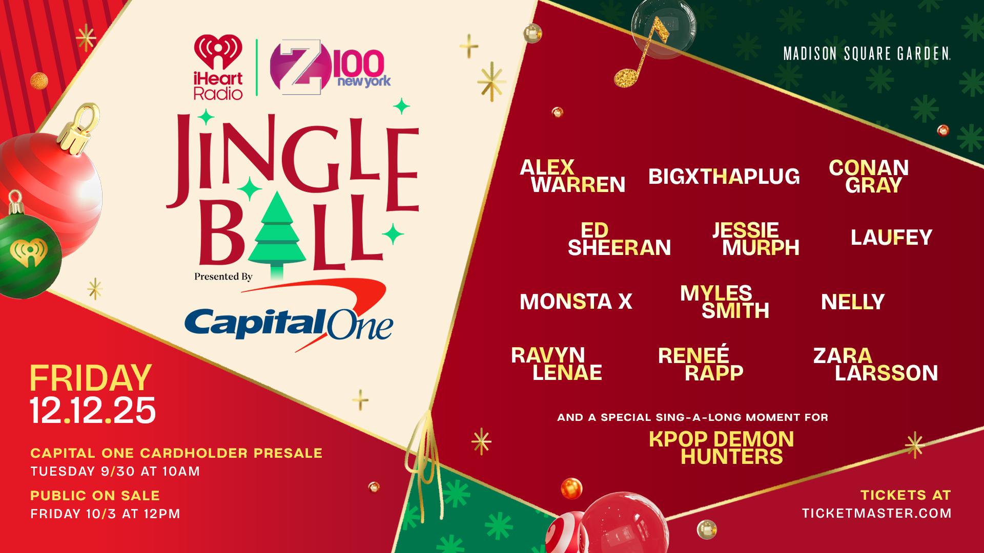 JINGLE BALL LINEUP