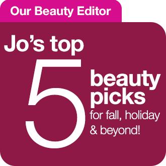Jo's top 5 beauty picks