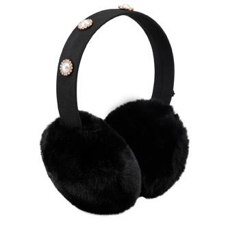 JS Pearl Embellished Ear Muffs