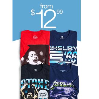 Juniors' or Young Men's Graphic Tees