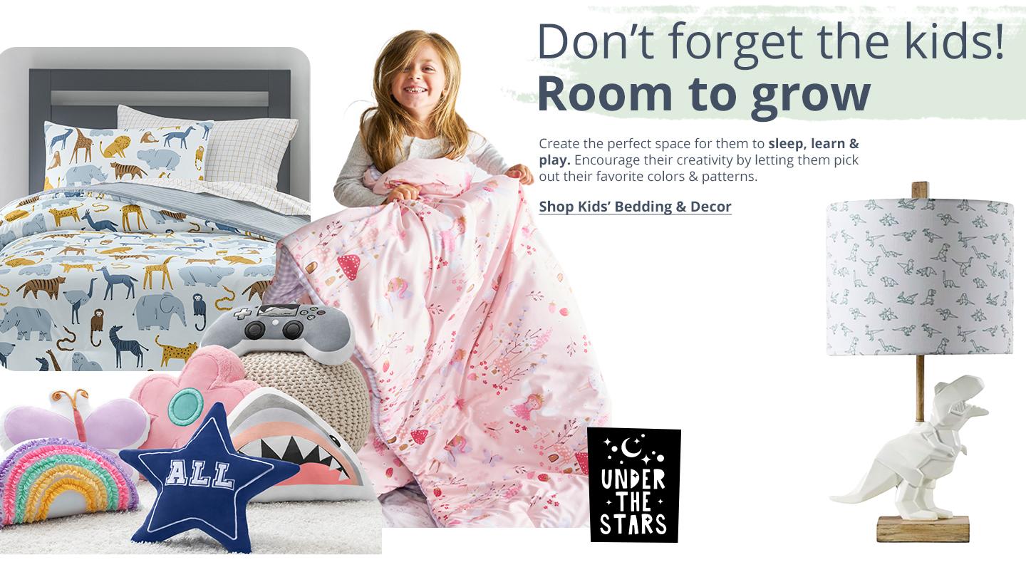 SHOP KIDS' BEDDING & DÉCOR