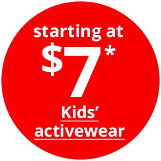 Kids' activewear