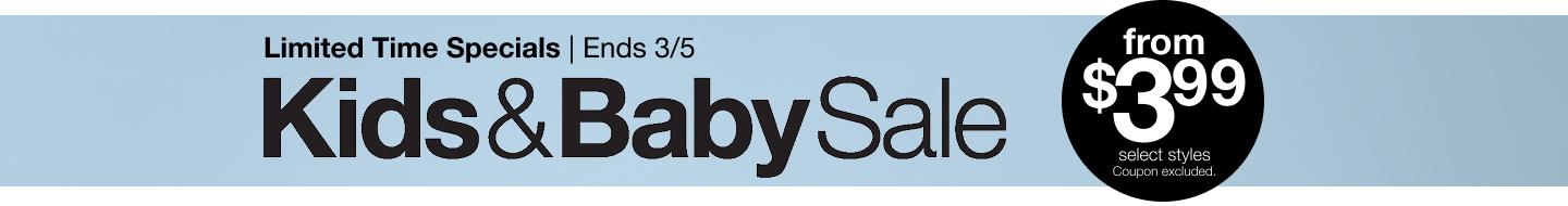 Kid & Baby Sale
