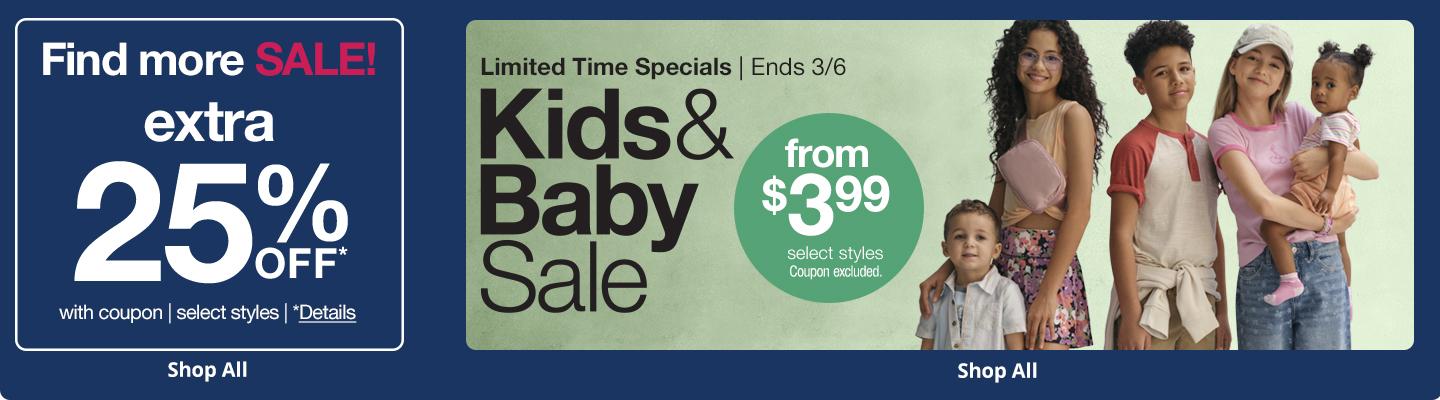 Kids & Baby Sale