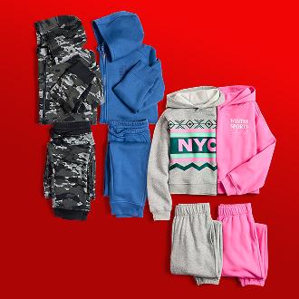 Kids Xersion Fleece Sets