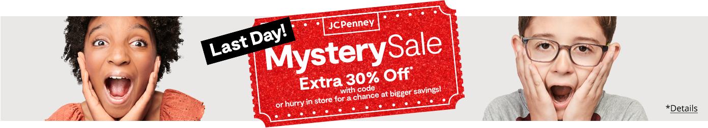 Last Day! Mystery Sale