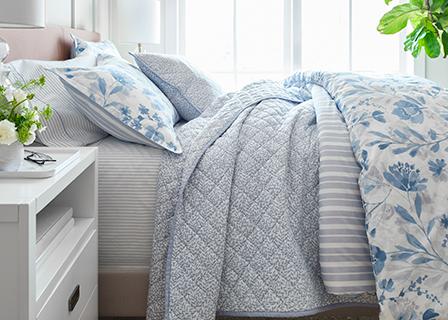 Layered Under Comforter