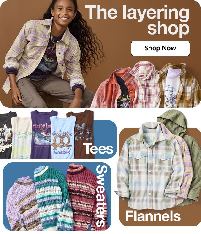 Girls Shirts Tops Size 4 16 JCPenney