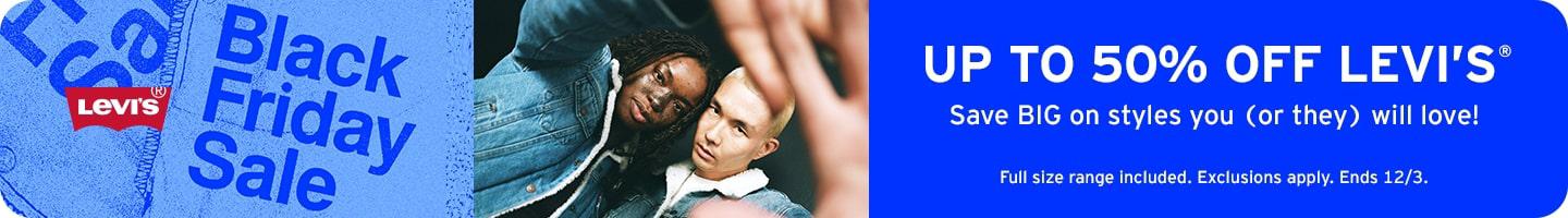 Shop 50% Off Levi's