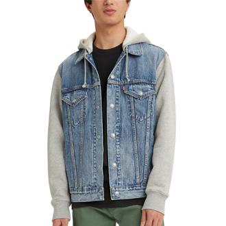 Levi's Hybrid Mens Denim Trucker Jacket