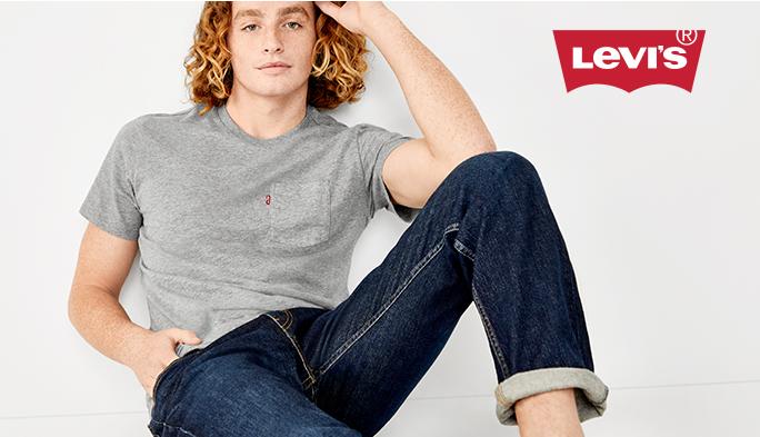 Levi's® The look you love to live in---and unmistakably Levi's®. Additional offers and coupons do not apply to Levi's®.