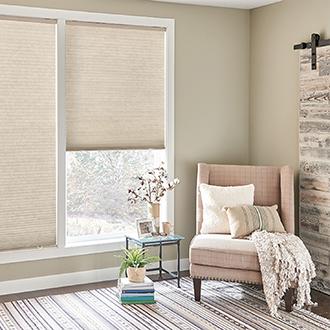 Light Filtering These blinds & shades gently diffuse incoming light and offer moderate privacy.