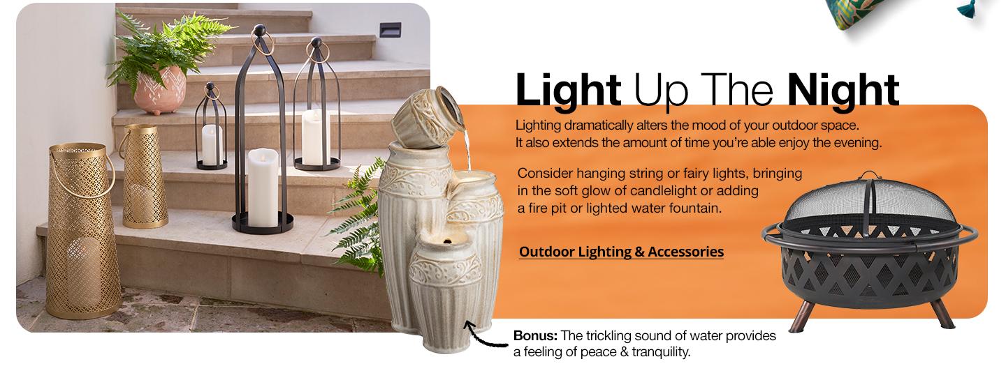 OUTDOOR LIGHTING & ACCESSORIES